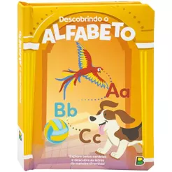 Meu Livro Fofinho | Descobrindo o Alfabeto | Capa Dura Almofadada