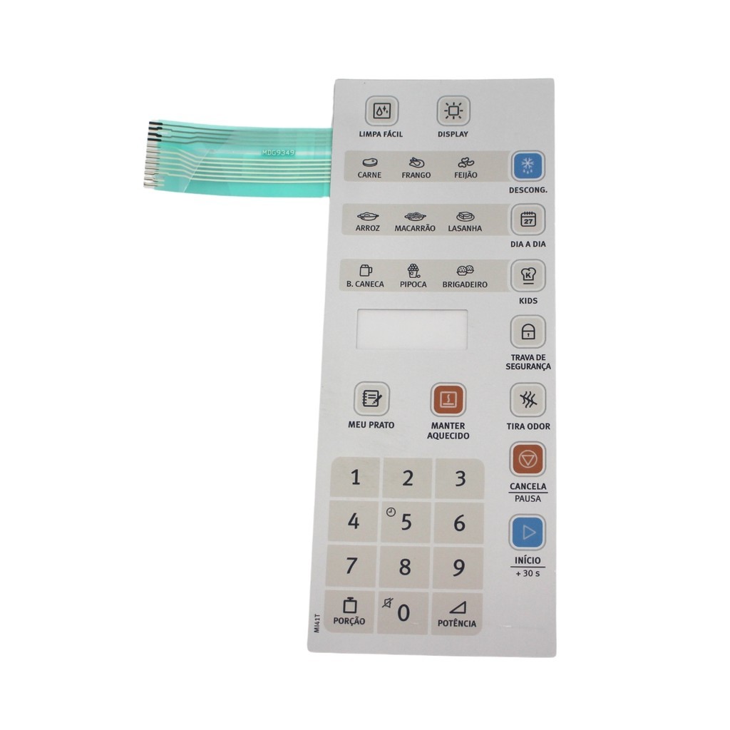 Membrana Painel Controle Microondas Electrolux  Mi41t Orig - A02313601