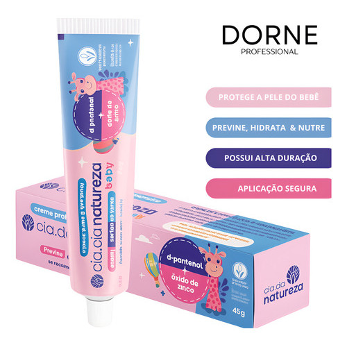 Pomada Preventiva Para Assaduras Pantenol - Cia Da Natureza