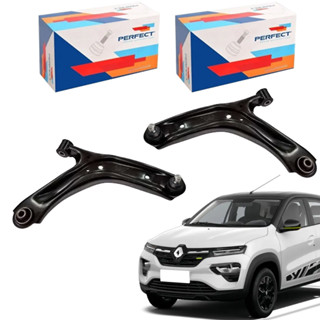 Par Bandeja Suspensão Kwid 1.0 2017 Até 2025 C/Pivo C/Bucha em Oferta na Shopee