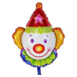 Kit Balão Metalizado Festa Circo Palhaço 32cm - Vermelho em Oferta na Shopee