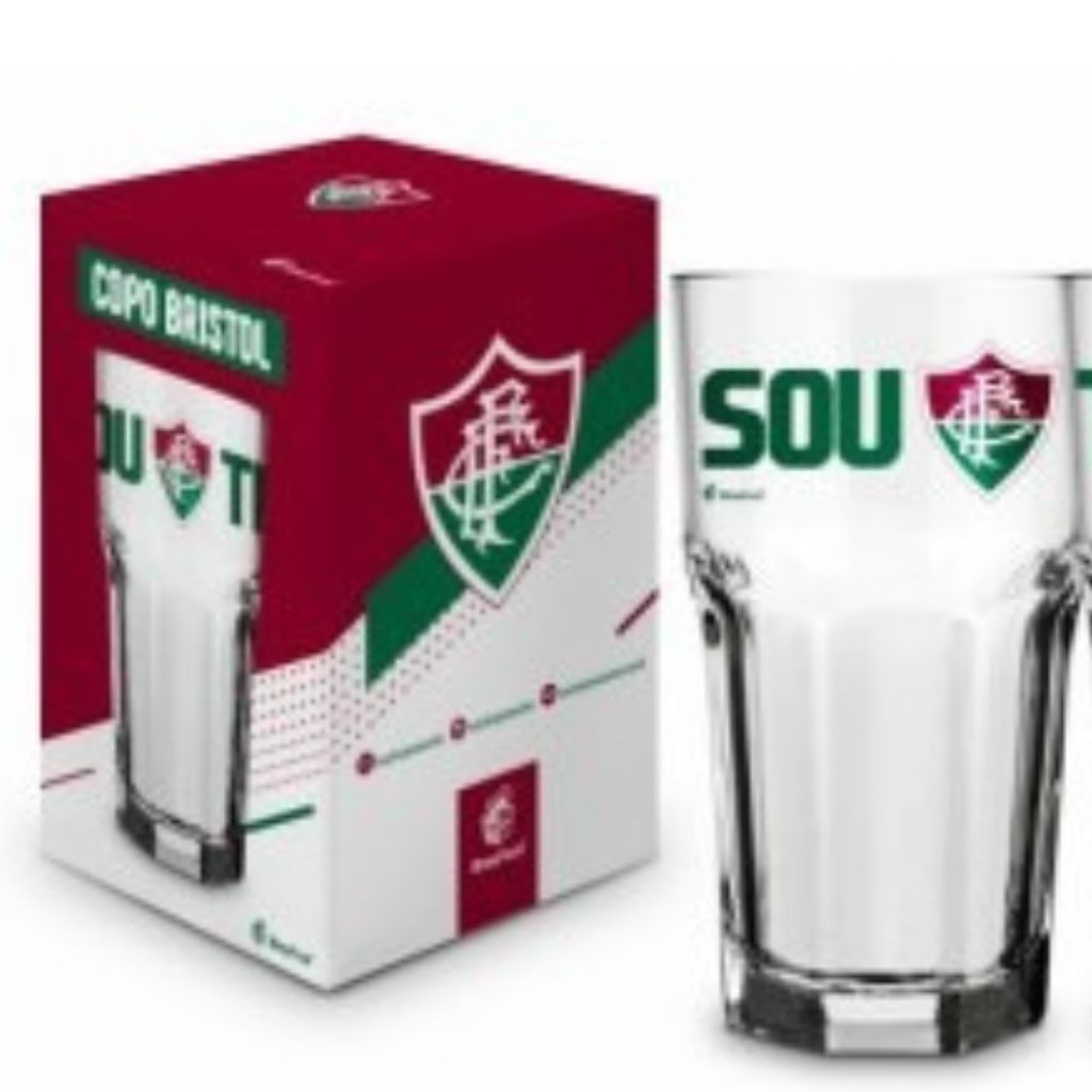 COPO FLUMINENSE  BRISTOL 520ML 12709  VIDRO  LICENÇA