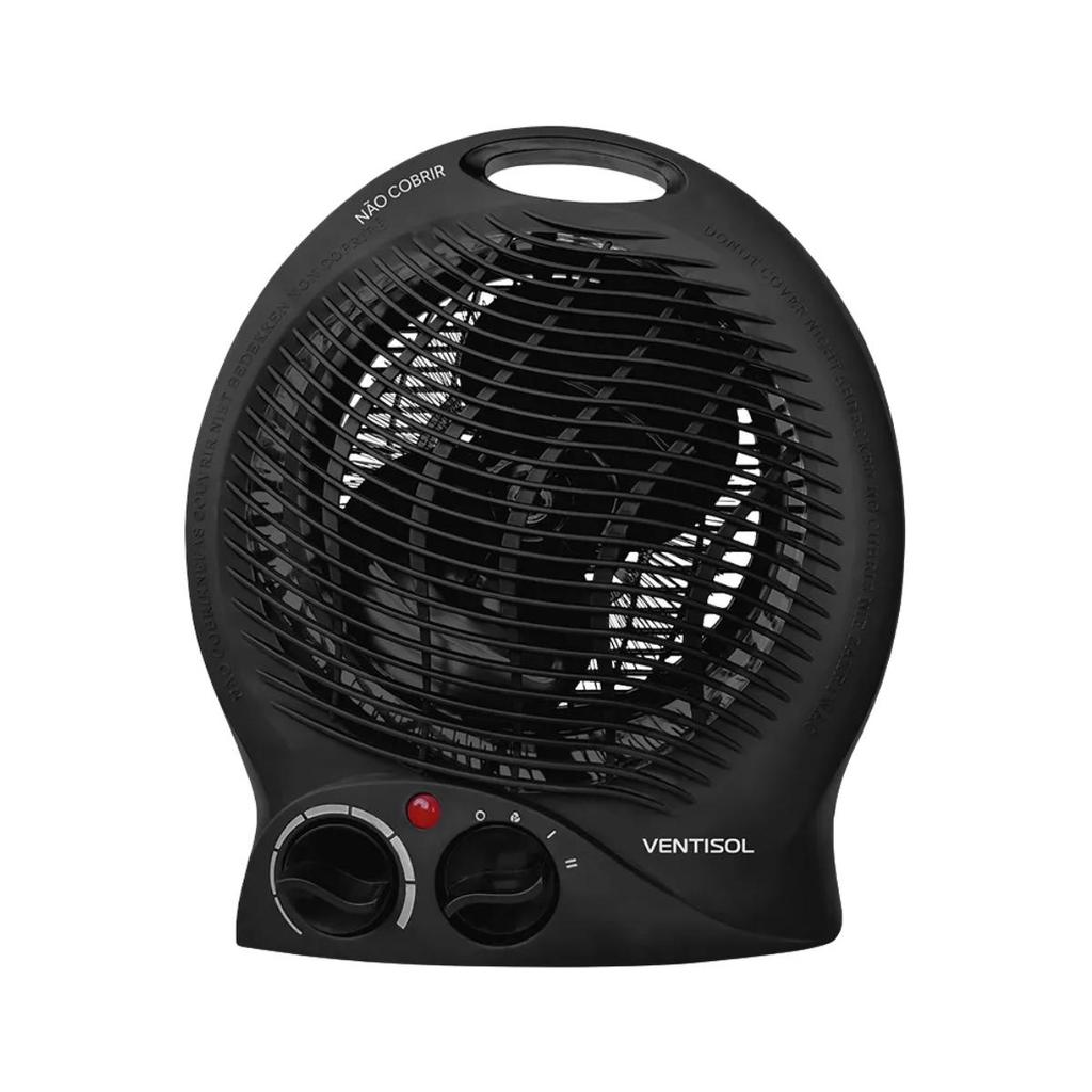 Aquecedor Doméstico Ventisol A1 220V Preto – A12I-02