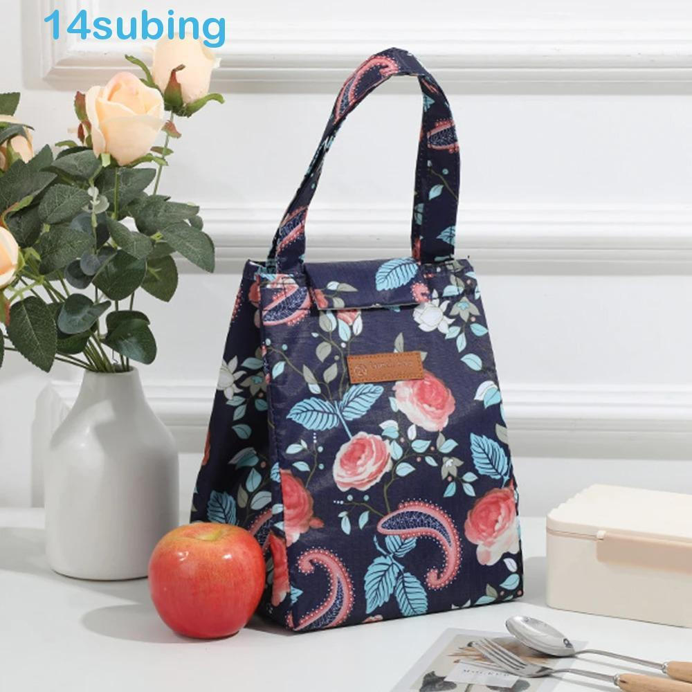 Bolsa Térmica para Almoço SUBING, Bolsa de Piquenique com Isolamento Térmico e Forro de Alumínio, Bolsa de Trabalho Impe