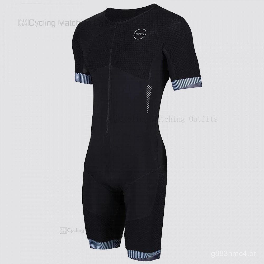 Novo Estilo de Macacão de Triatlo Masculino para Corrida, Macacão Aerodinâmico para Ciclismo e Natação 72DA