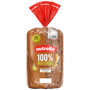 Nutrella Pão 100% Natural Supreme 450g