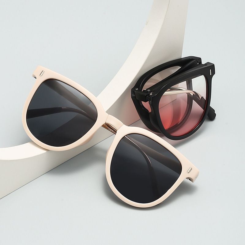 Óculos de sol dobráveis feminino High-End ao ar livre protetor solar óculos de sol mascul…