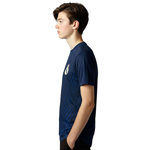 Camiseta Juv. Dry Fit Marinho