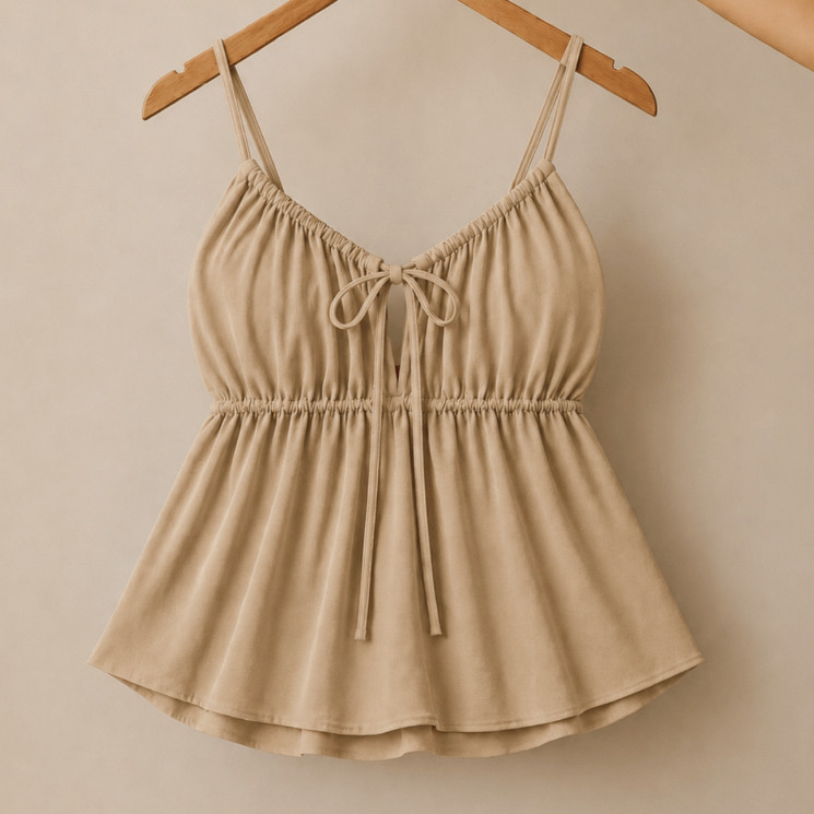 Blusa Jade De Alcinha Com Elastico Conforto E Elegância No Dia A Dia Verão
