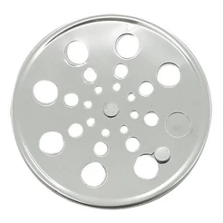 Ralo Grelha Inox Para Banheiro Redondo 10x10 Com Fecho Esgoto Odor