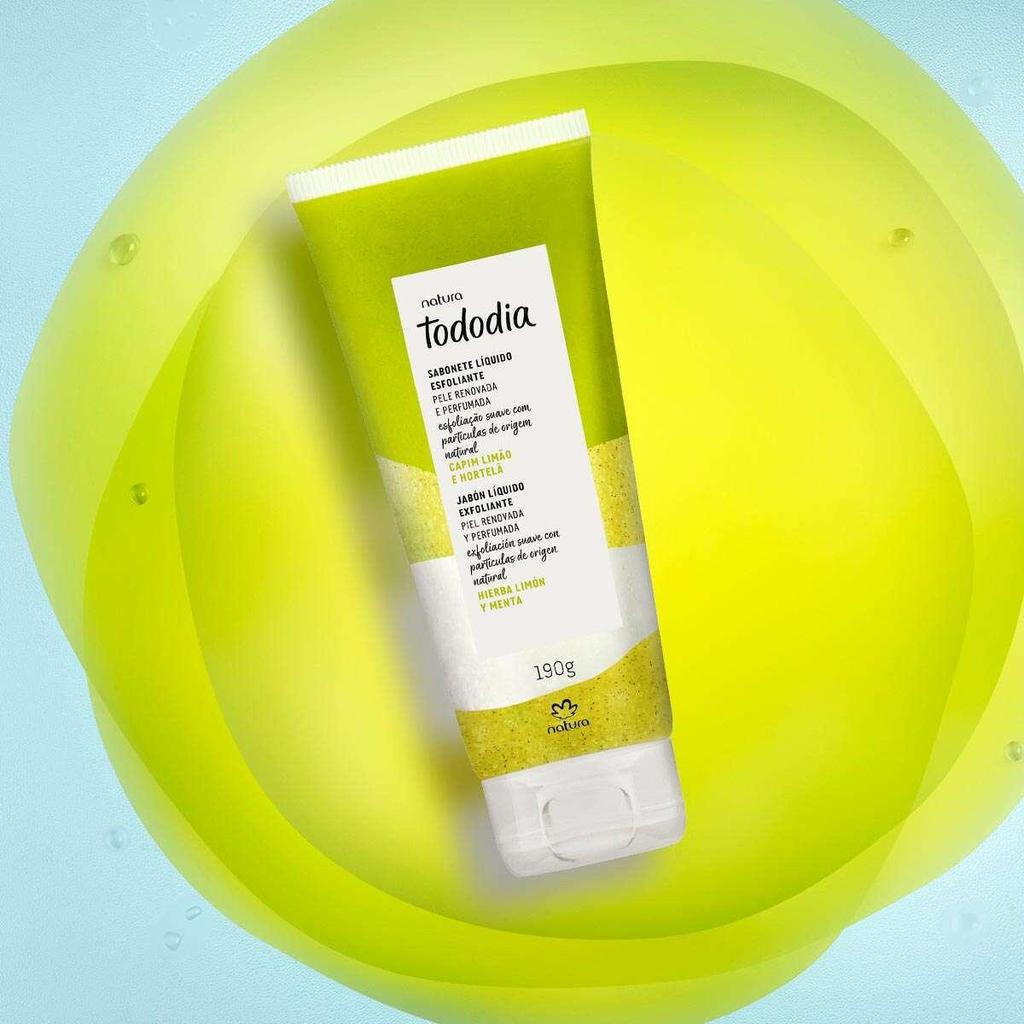 Esfoliante Corporal Natura Tododia Capim Limão e Hortelã — imagem 2 de 2