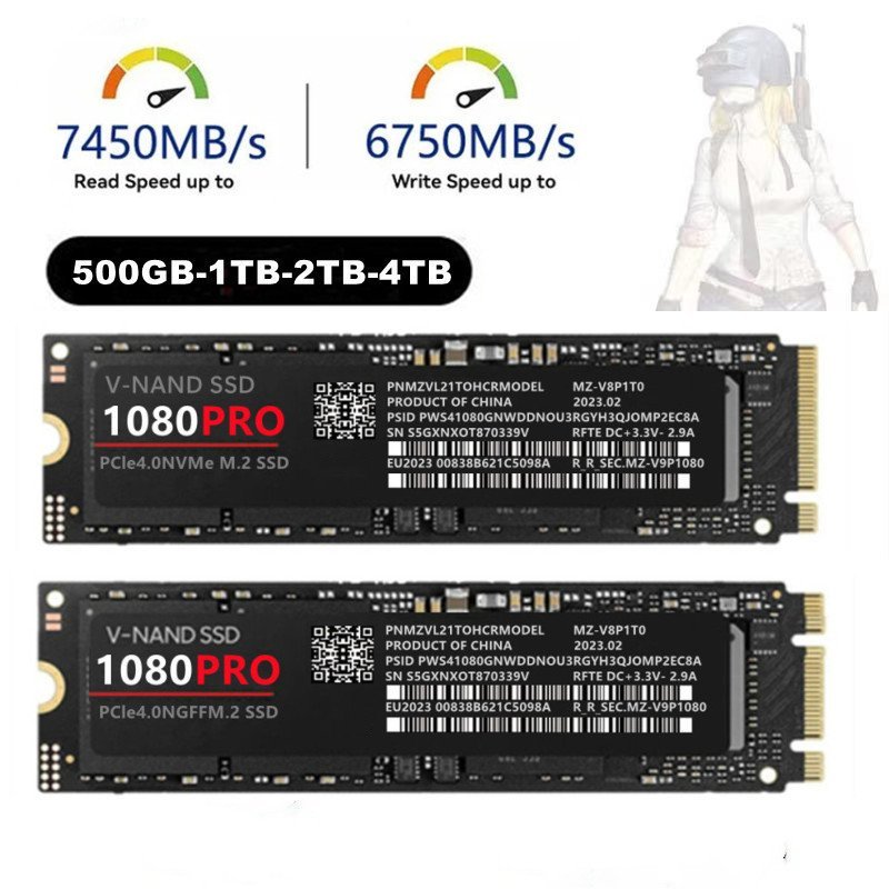 ⭐ Computador transfronteiriço com unidade de estado sólido SSD 1080PRO M.2 integ