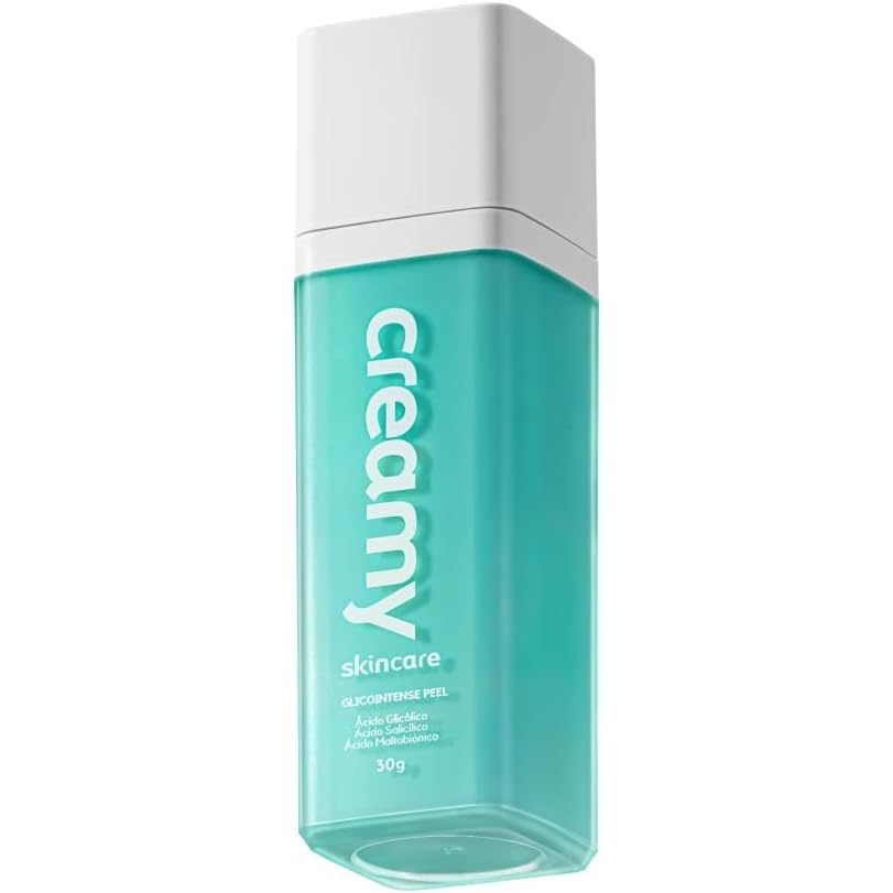 Creamy Skincare Glicointense Peel 30g | Elimina Cravos e Espinhas, Combate a Formação da Acne