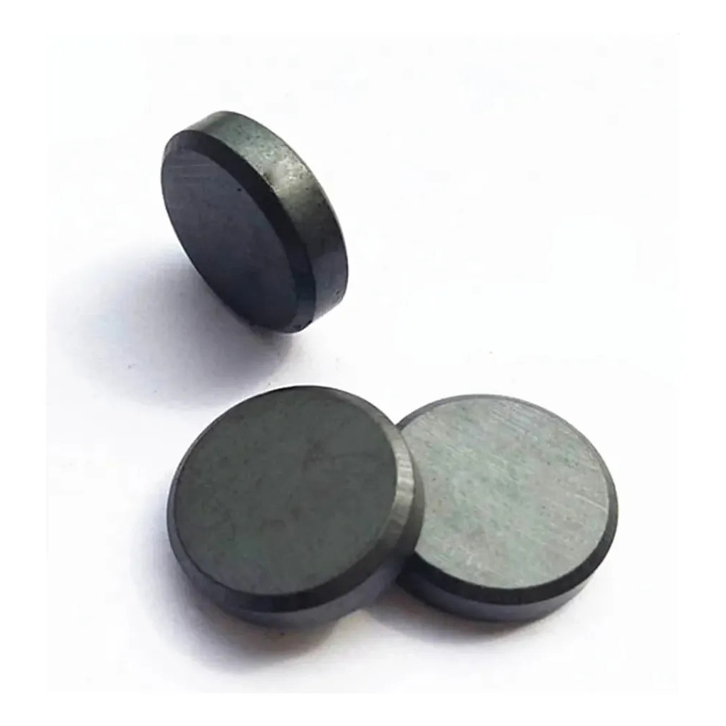 Imã Circular Preto P/ Geladeira Quadro 8x3mm 10/20/30/50
