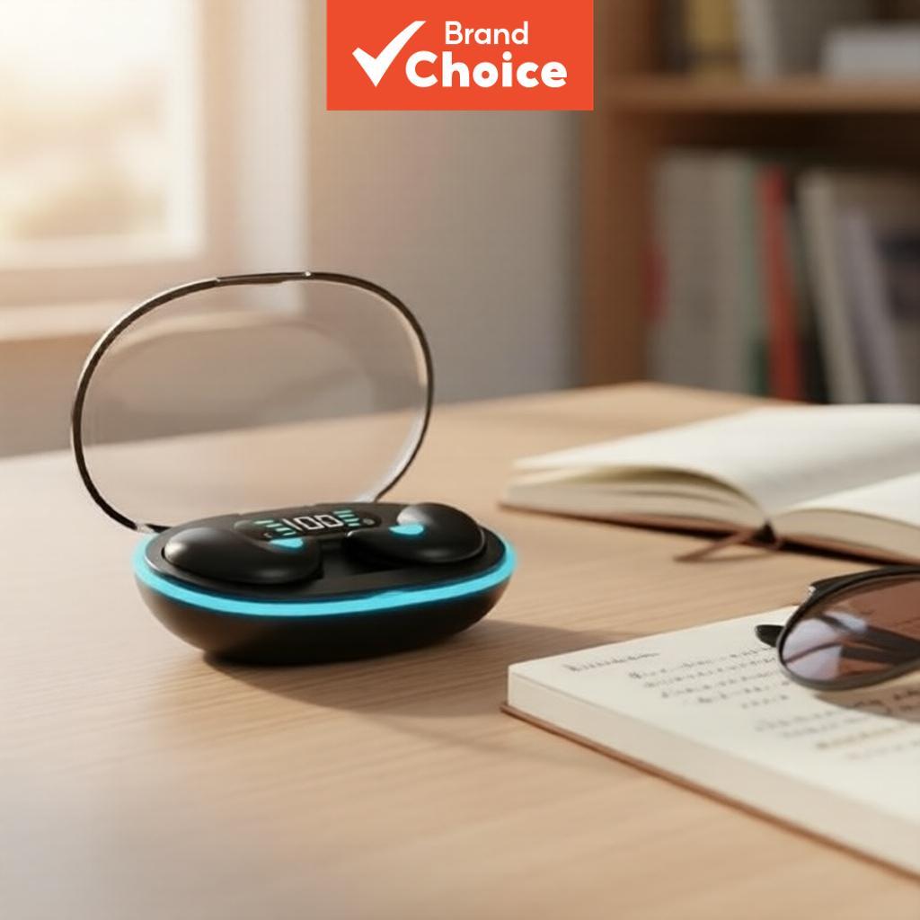 Fones De Ouvido TWS X55 Sleep , Bluetooth Sem Fio , Som Estéreo Hi-Fi , Com Redução De Ruído De Microfone À Prova D'água