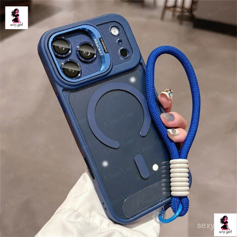 Capa de telefone magnética de silicone macio e transparente, compatível com iPhone 17 16 15 14 13 12 11 Pro Max Plus, su
