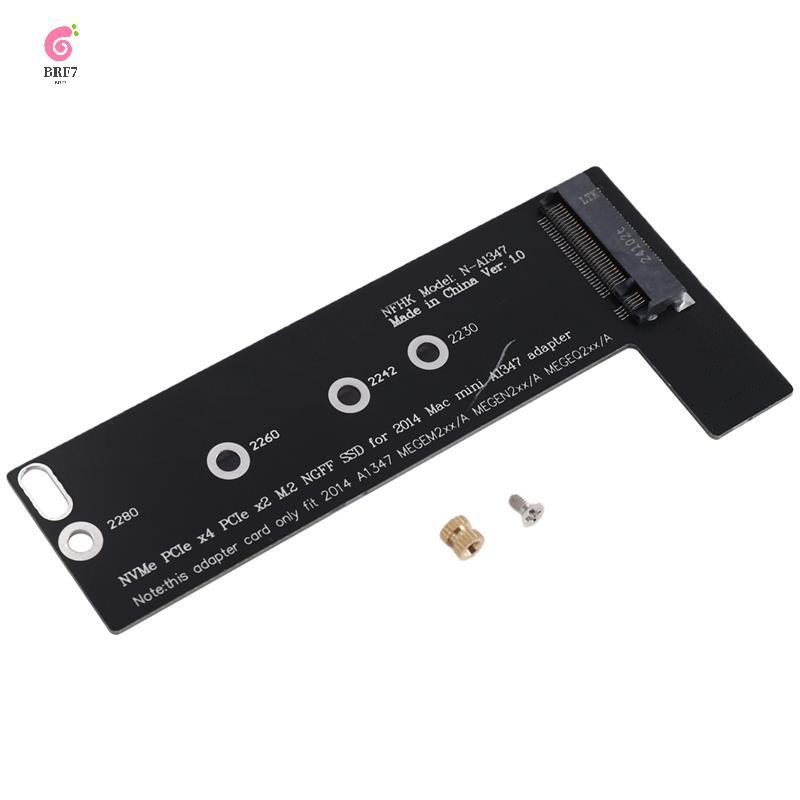 Nova Placa Conversora SSD NVMe M2 Para Aplicar Mac Mini 2014 A1347 MEGEN2 MEGEQ2
