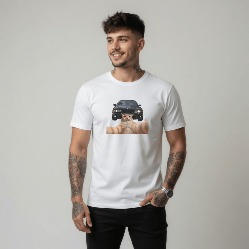 Camiseta Masculina Estampada Kung fu Bear 100% Algodão Premium Camisa Blusa Homem Academia Confortavel Plus Size