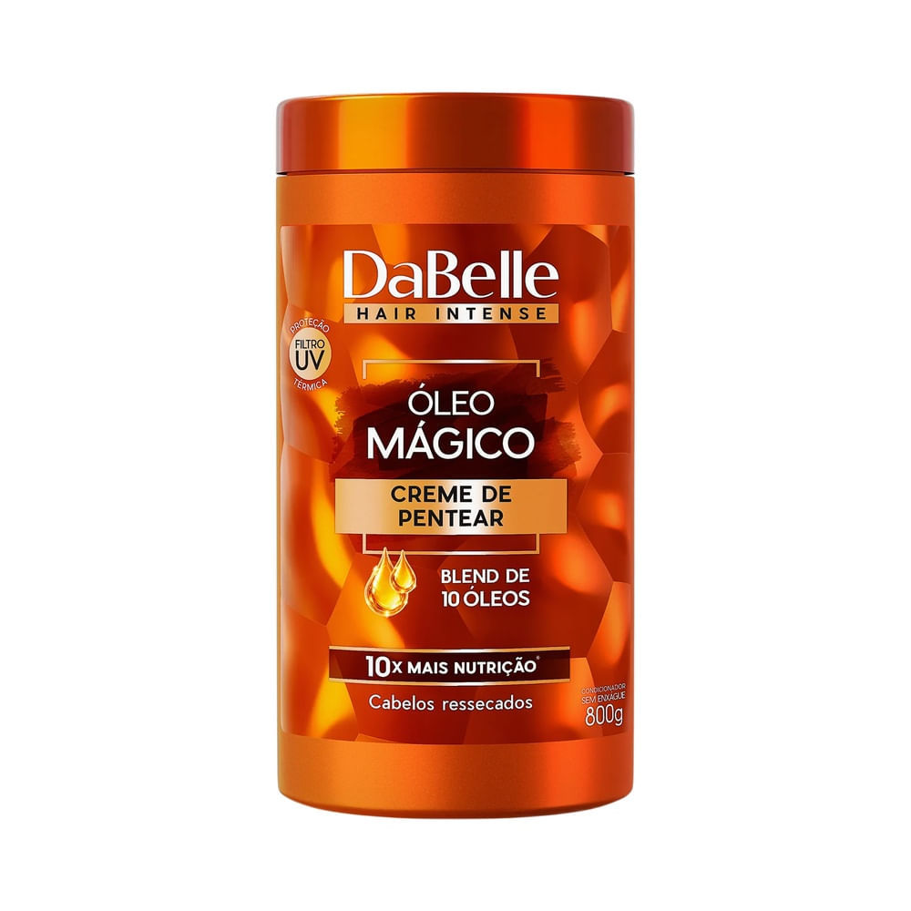 Creme de Pentear Dabelle Óleo Mágico 800g