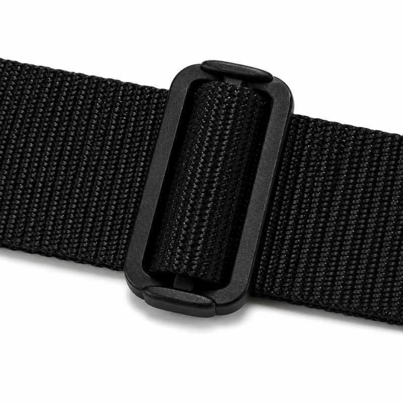Cinto Tático Masculino Fivela Aço Ajustável Nylon Encaixe Rápido Militar Casual Resistente 125cm — imagem 2 de 2