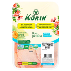 Korin Coxas e sobrecoxas sem osso 600g