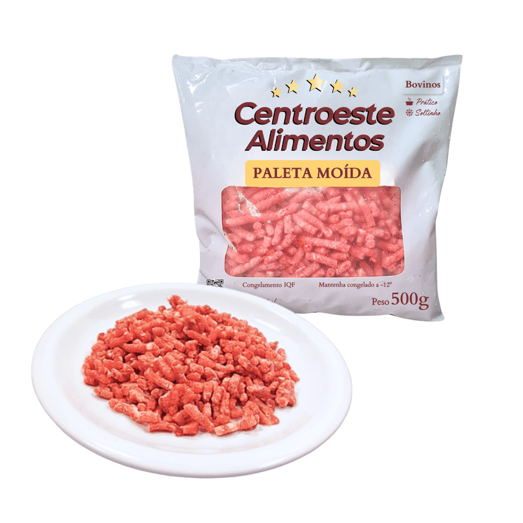 Centroeste Carne Moída de paleta IQF - Congelado 500g