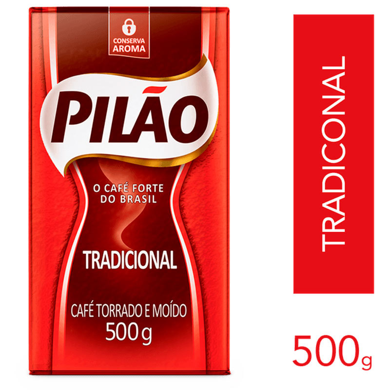 Café em Pó Tradicional 500g vácuo Pilão