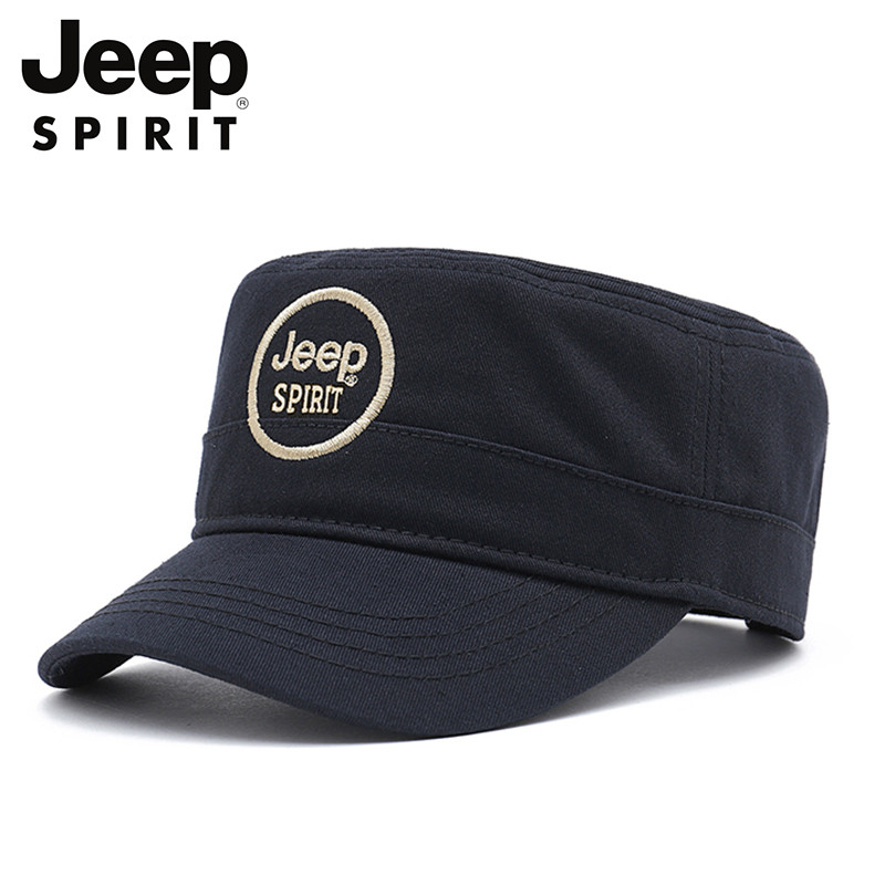 Jeep espírito jeep moda outono inverno esportes ao ar livre lazer das mulheres dos homens chapéu de topo plano viagem pe