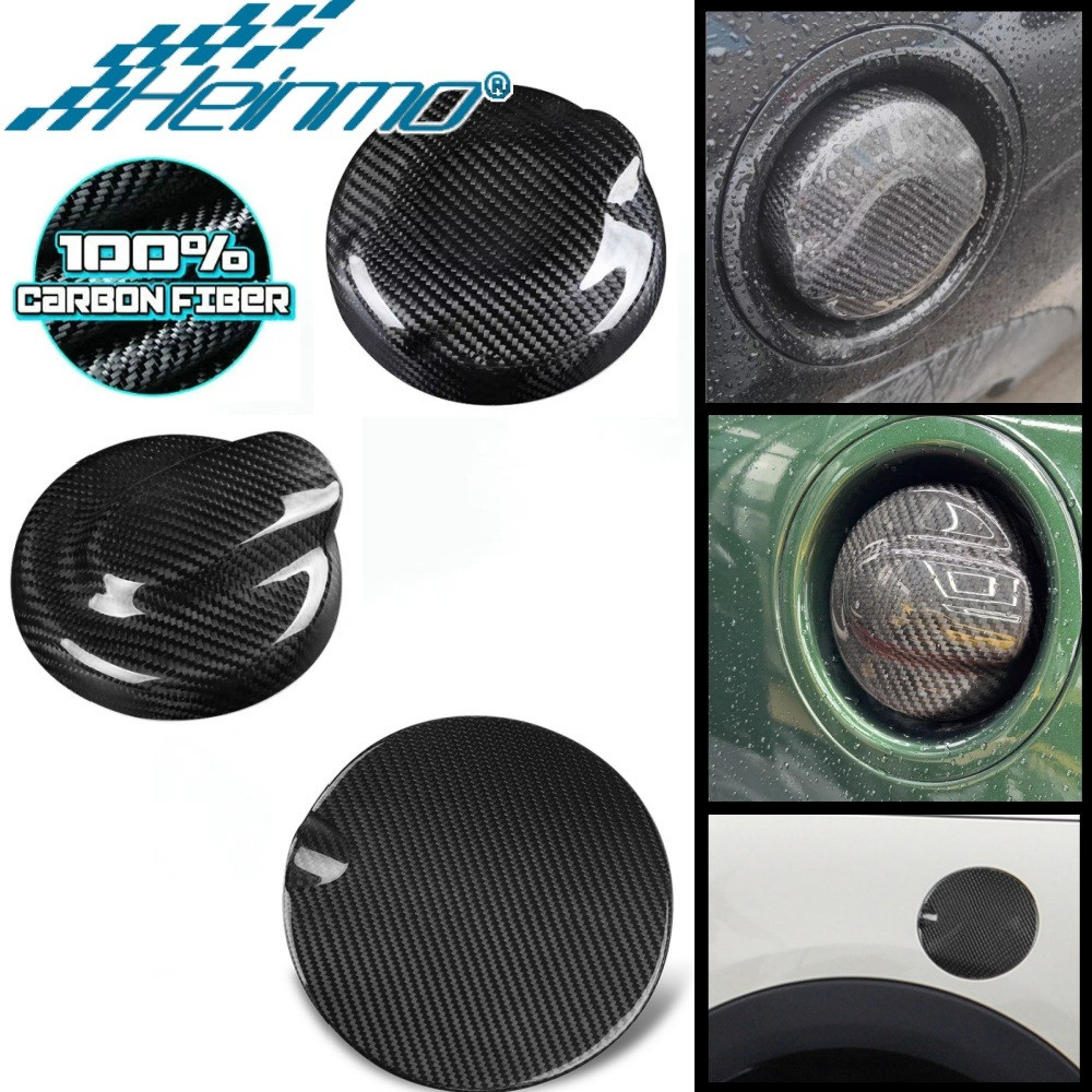 Para MINI COOPER F55 F56 2014-2024 Tampa De Gás Do Carro R55 R56 R57 3K Fibra De Carbono