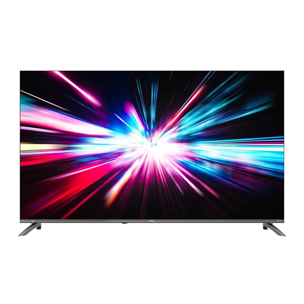 Smart TV Philco 55 Polegadas 4K UHD P55CRA Roku TV Dolby Audio Quad Core