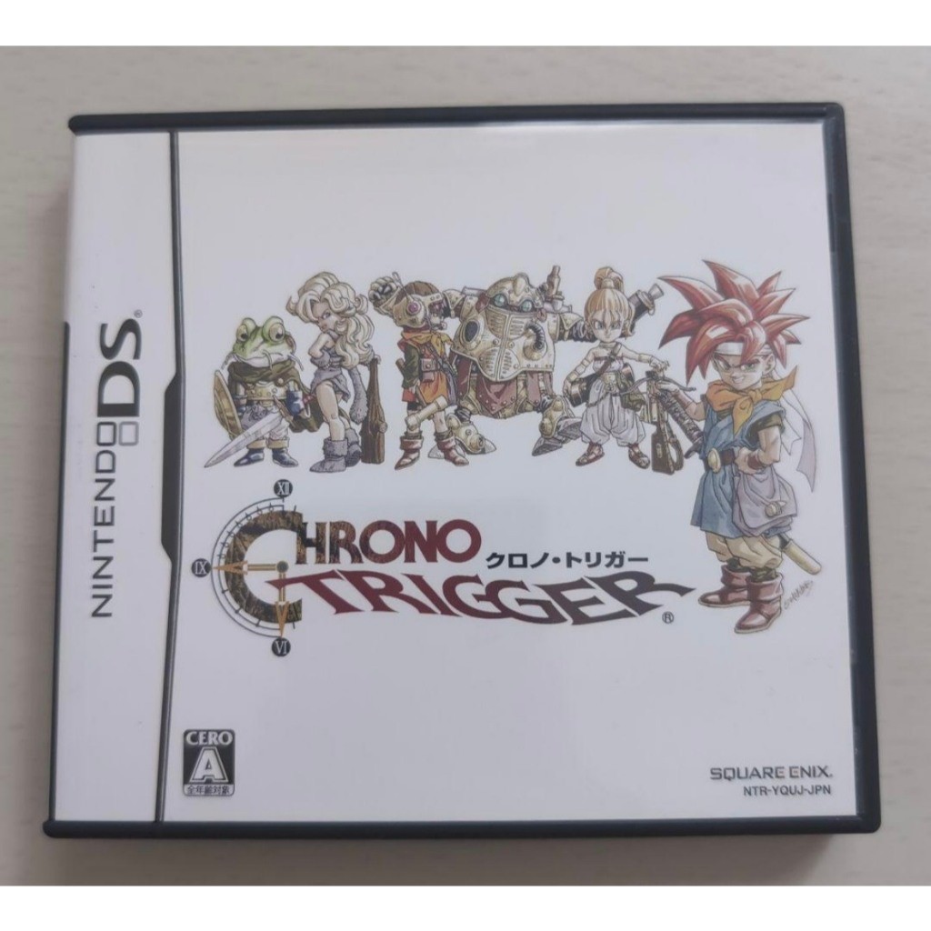 Used Nintendo DS Chrono Trigger Japan Import Complete CIB RPG Game Authentic JP Version