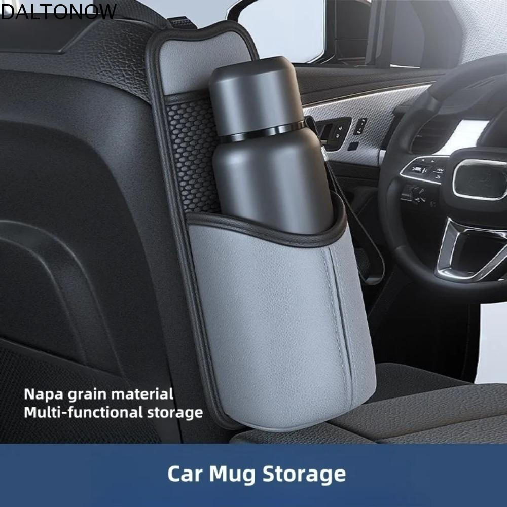 Bolsa de Armazenamento Lateral para Banco de Carro DALTONOW, Porta-Copos Resistente ao Desgaste, Organizador DeM21