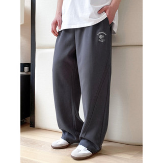 THE PANG Street Wear Plus Size Roupa Masculina 2026 Primavera Gorda Solta Reta Calça Casual Masculina Plus Fat Plus Calç