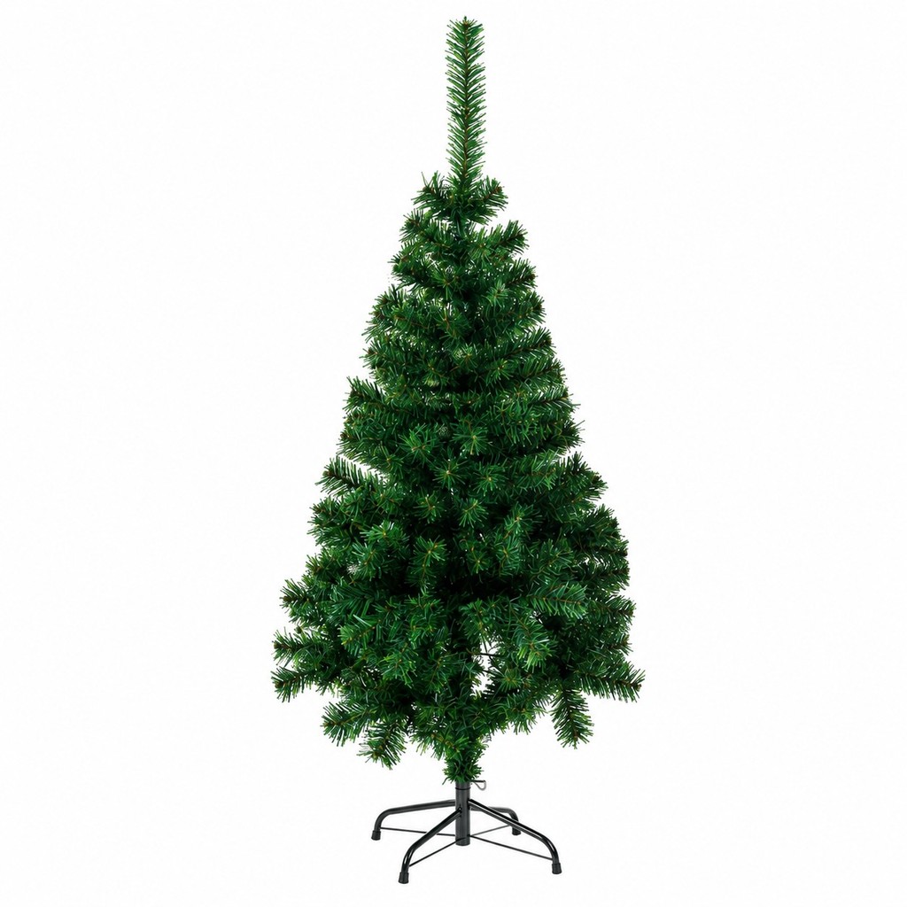 Árvore de Natal Verde Luxo 1,20m Com 220 Galhos
