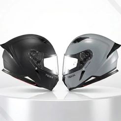 Capacete Moto Texx Fechado Hunter Solid Viseira Integral Preto Nardo Grey Sólido