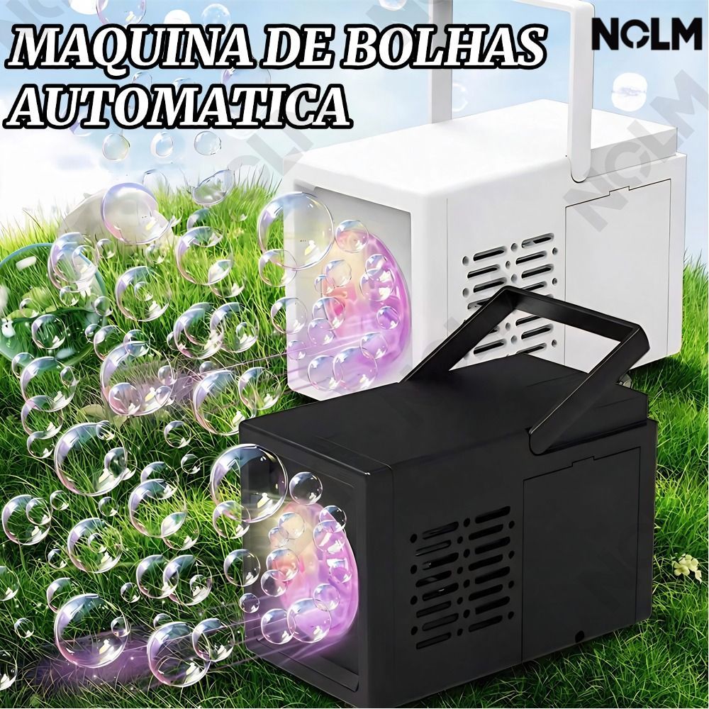 Máquina De Bolhas Portátil Para Festas Ao Ar Livre , Apresentações Em Palco E Reuniões De Amigos , Diversão No Verão-NO