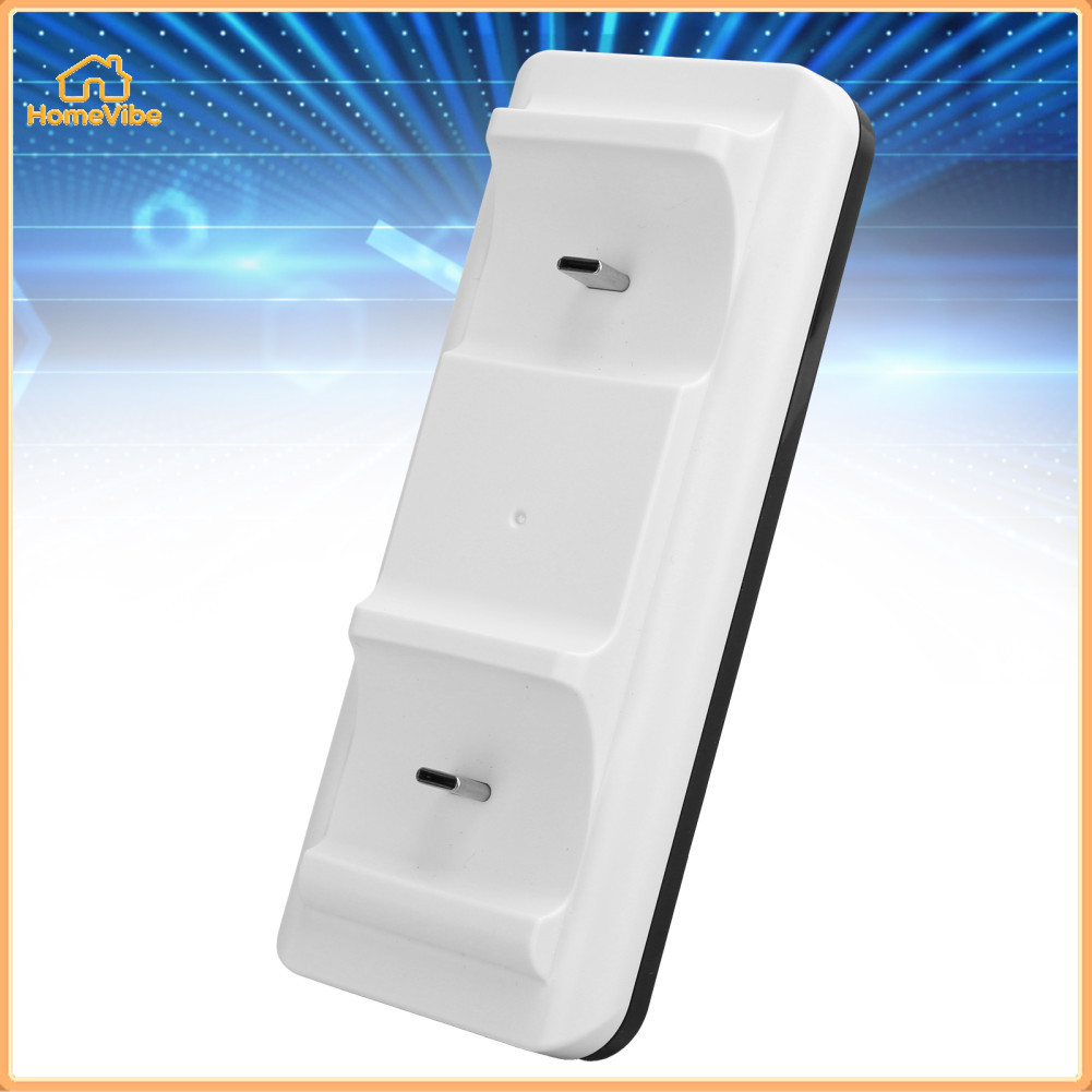 HomeVibe SND‑463 Suporte de controlador de carregador duplo Desktop para joystick de console de jogos PS5