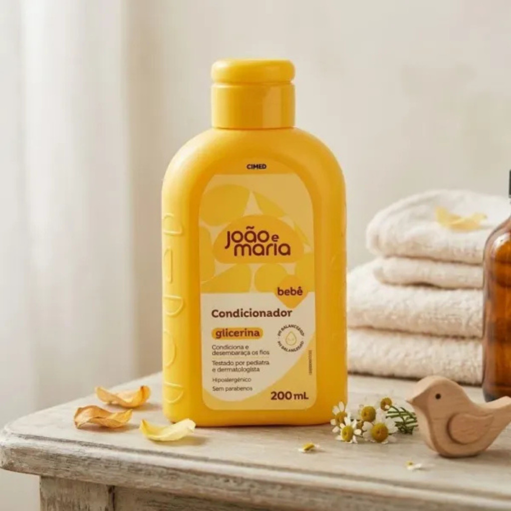 Condicionador Baby João e Maria Glicerina Bebê 200ml — imagem 2 de 2