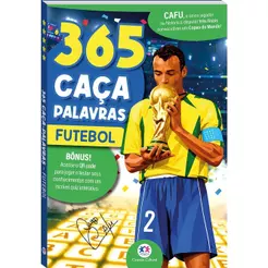 Livro 365 Caça Palavras: Cafu - Ed. Ciranda Cultural
