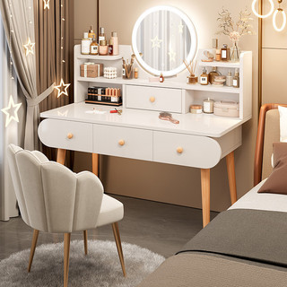 Penteadeira quarto moderno simples pequeno penteadeira espelho pequeno apartamento influenciador penteadeira aluguel qua