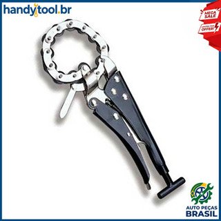 Ferramenta de corte de tubo de escape de corrente 370mm Tubo de escape de aço 80mm Abertura da cabeça do alicate