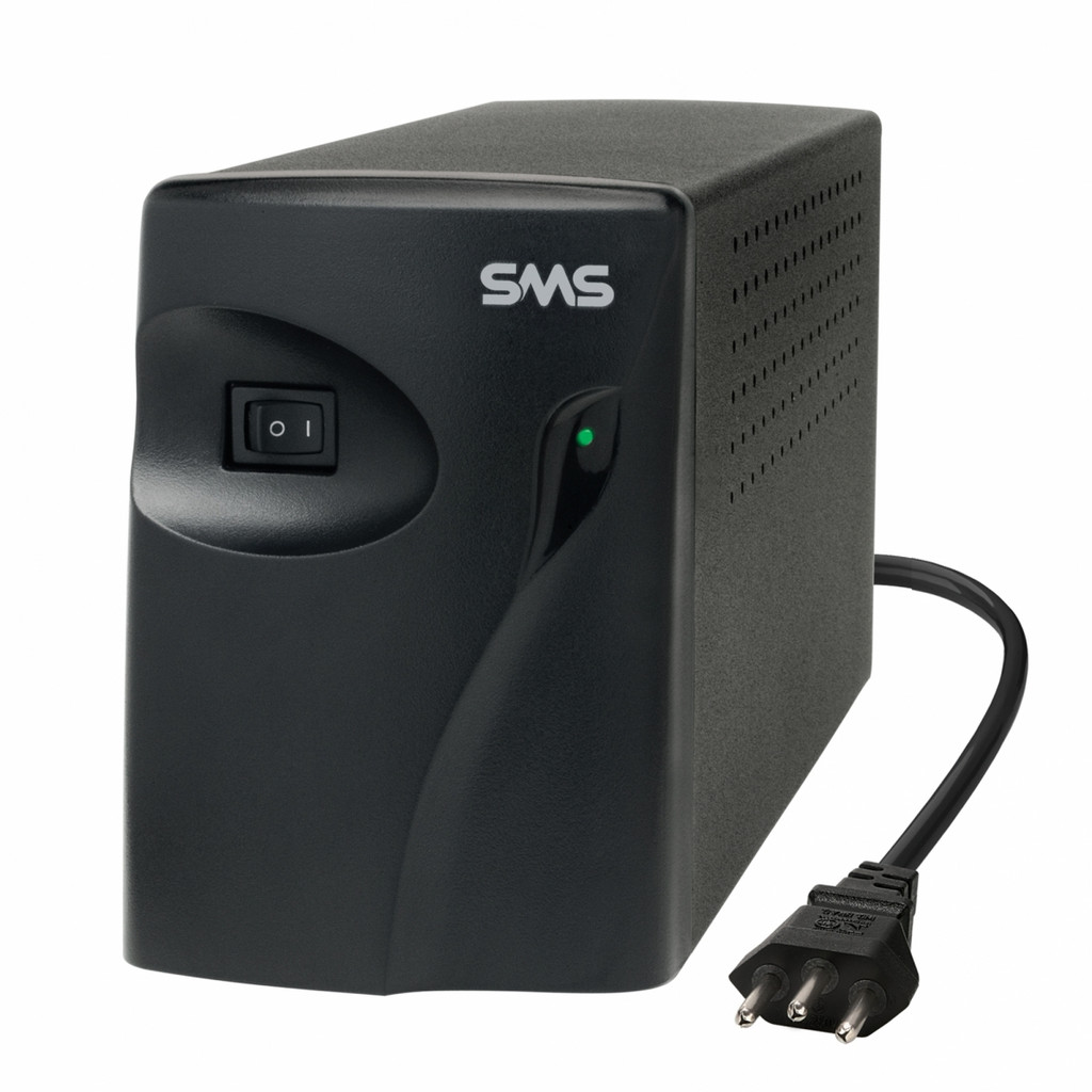ESTABILIZADOR SMS PROGRESSIVE III 600VA BIVOLT AUTOMÁTICO