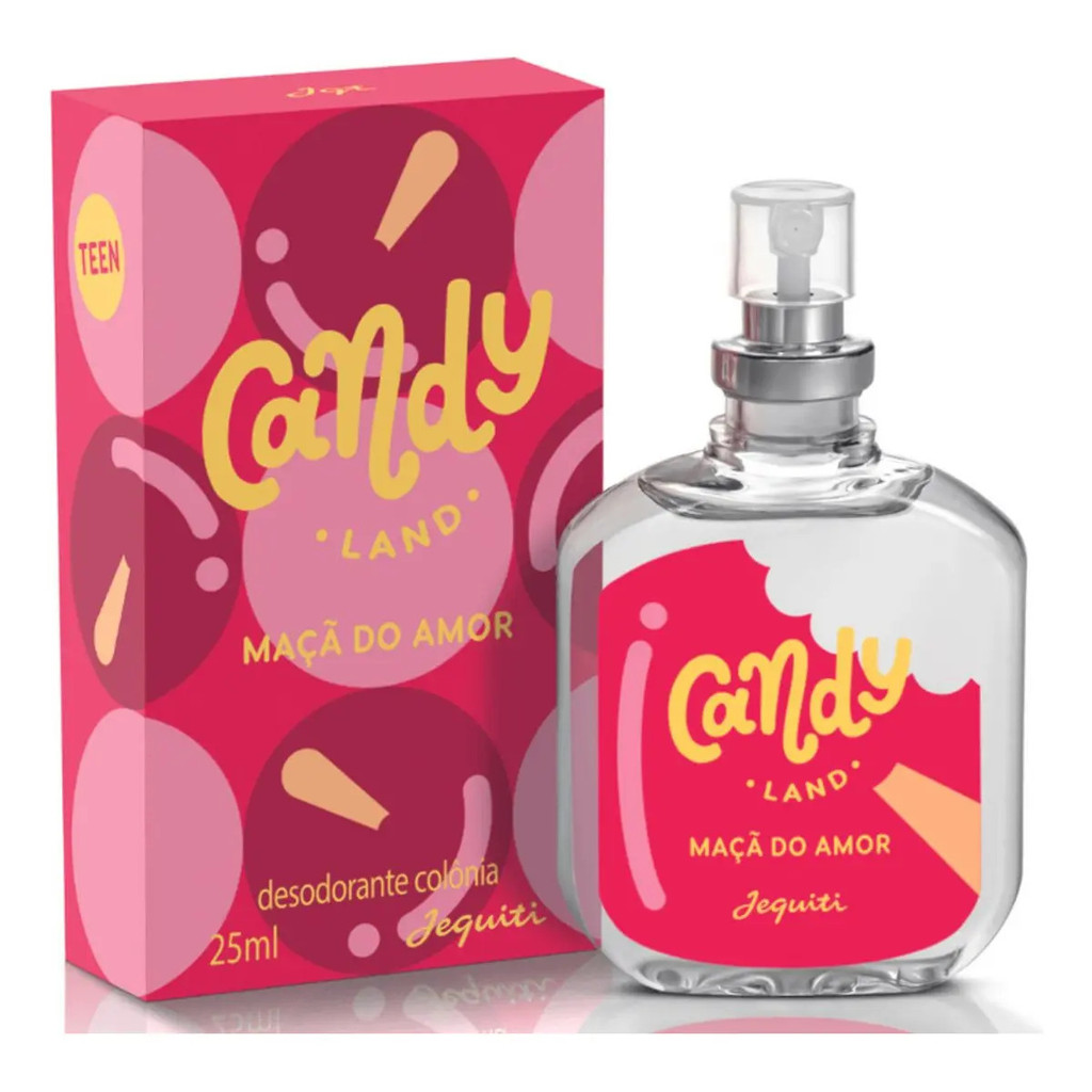 Jequiti Candy Land Maçã Do Amor 25 Ml