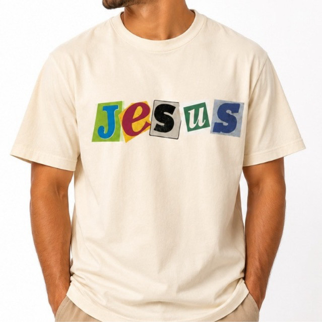 Camiseta Masculina Jesus 100% Algodão Estampada Gospel Cristã Streetwear Premium Religiosa Confortável Moda Evangélica
