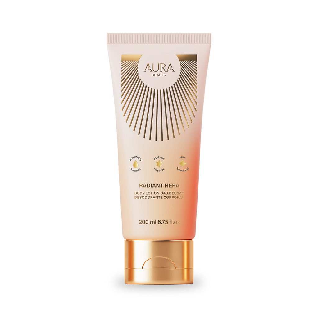 Body Lotion Desodorante Corporal Radiant Hera 200ml