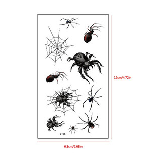 2026, apenas 10 unidades disponíveis: adesivos de teia de aranha assustadora com tema de Halloween.
