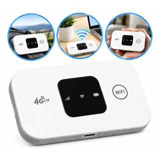 Mini Modem Roteador Wifi Portatil 4g Velocidade 150 Mbps / Megas Roteador Movel