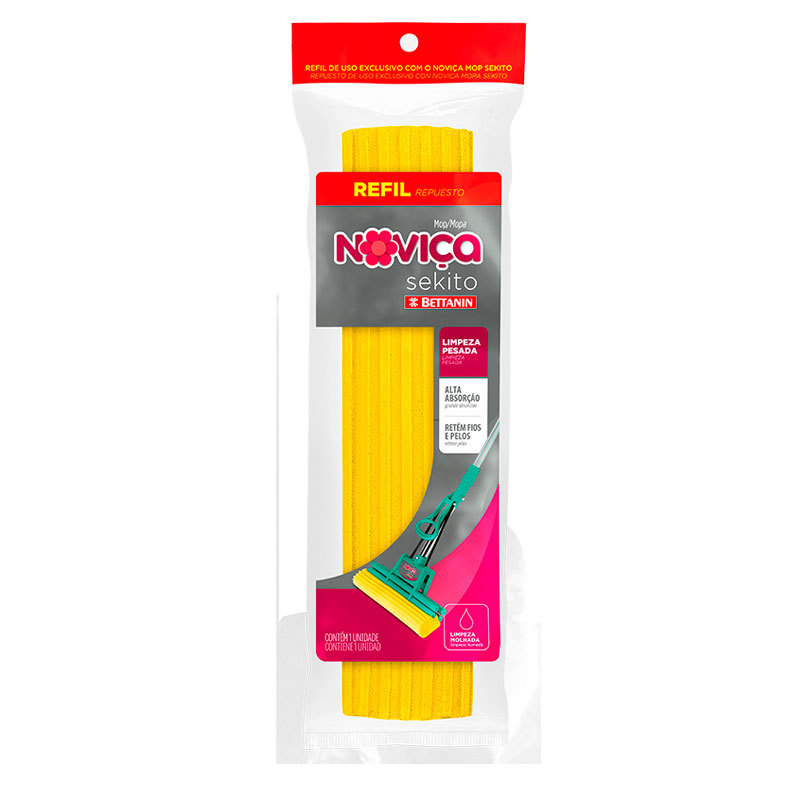 Mop Noviça refil espuma Sekito 144R Bettanin