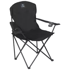 Cadeira Camping Dobrável Araguaia Comfort Max Preta Bel
