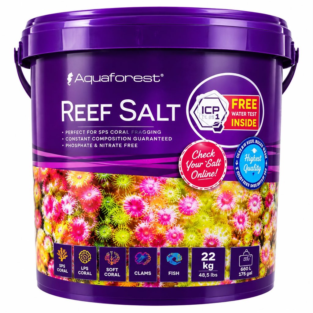 Aquaforest Reef Salt 22k - ICP Gratis
